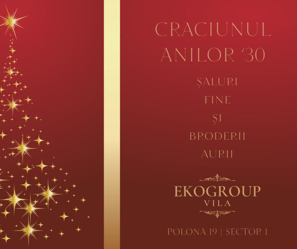 Eko Group Vila: O Călătorie Eleganta în Crăciunul Anilor '30
