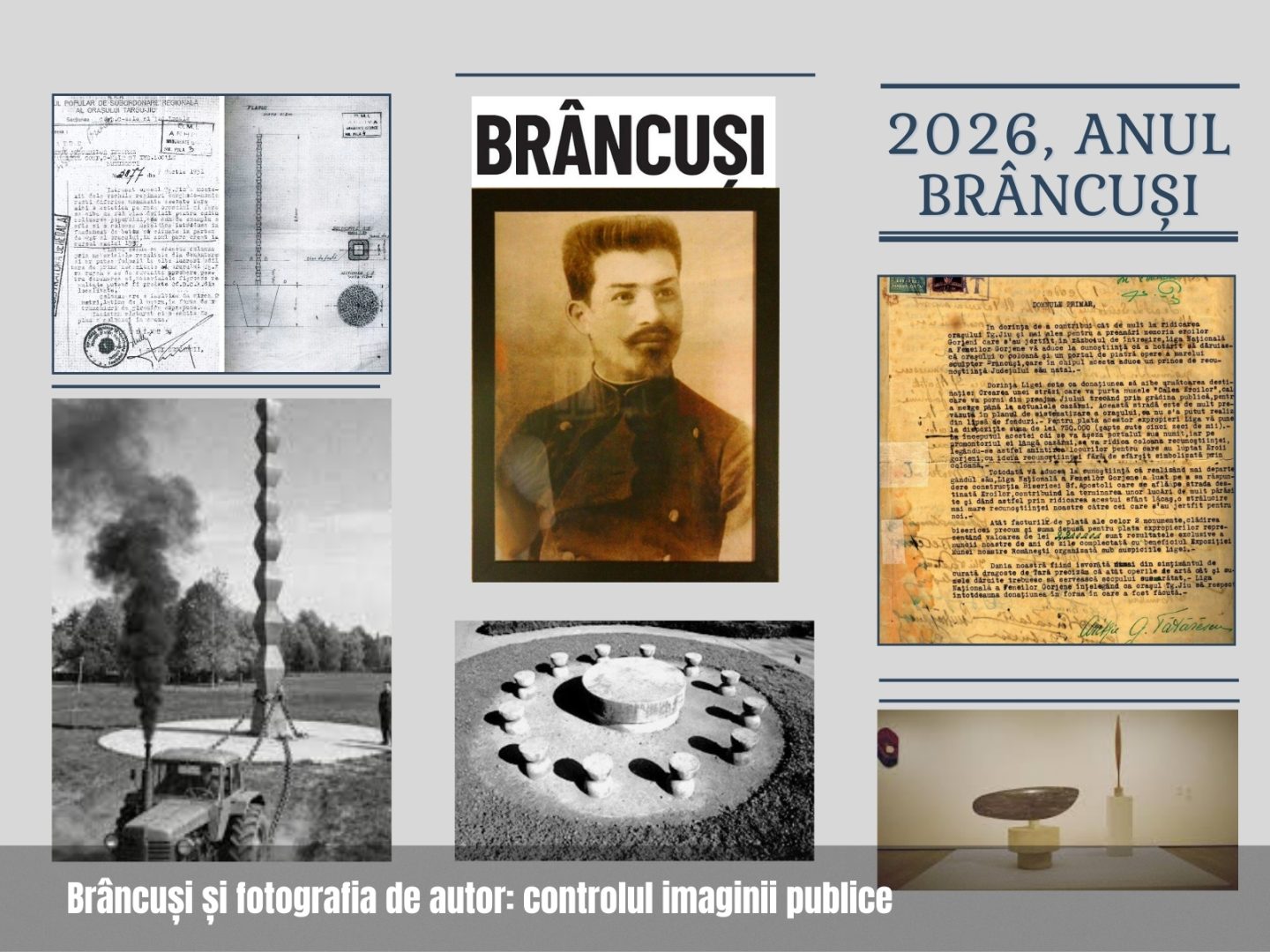 Brâncuși și fotografia de autor: controlul imaginii publice